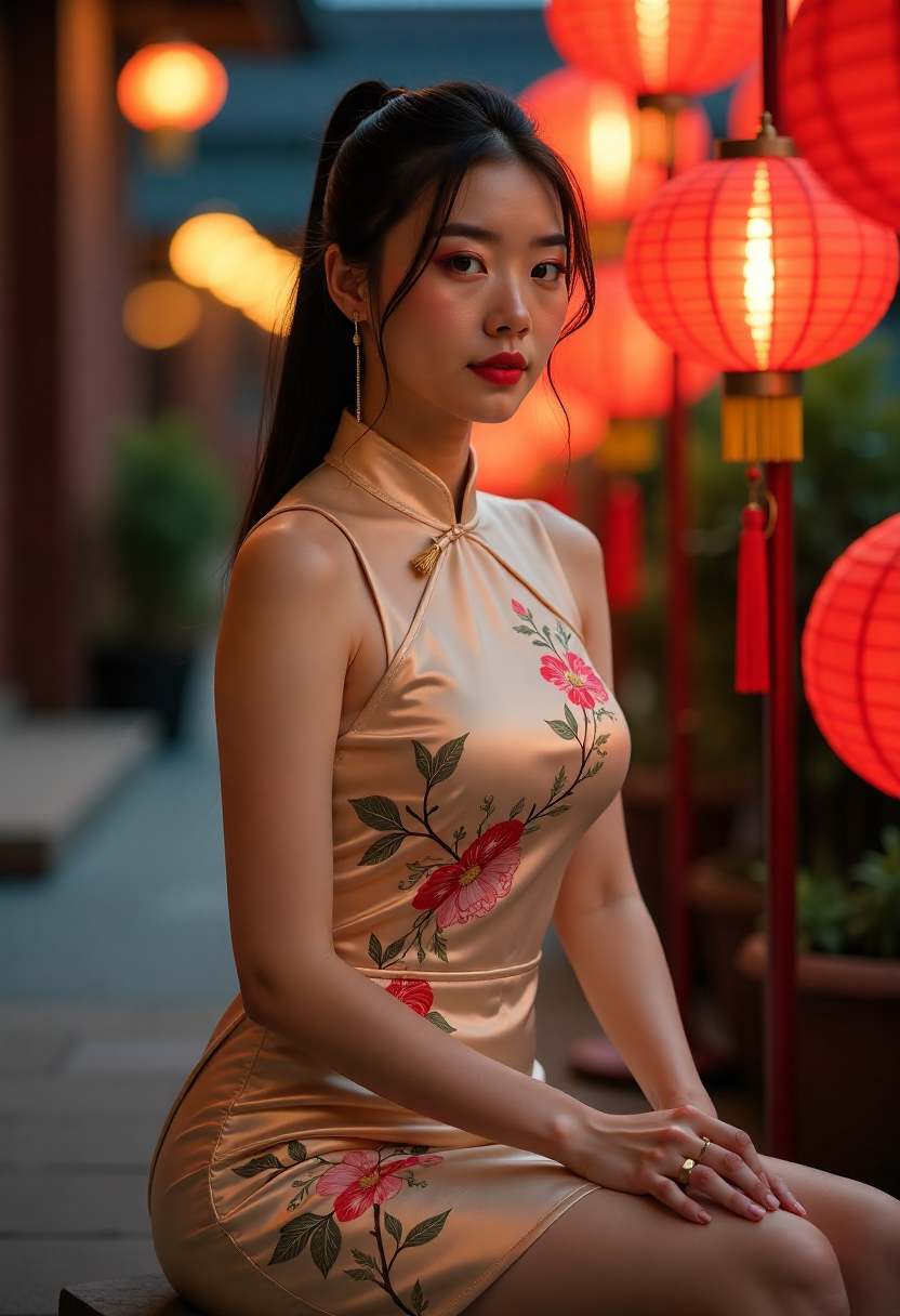 《晚风经过你》城市夜景与人物画面